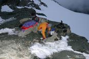 Biwakplatz am Fusse des Gro�glockner-SW-Grates